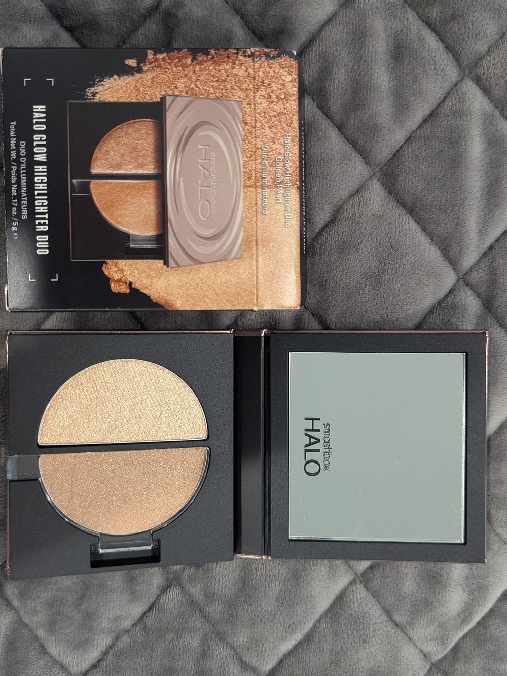 Smashbox Halo Glow Highlighter Duo - Champagne & Bronze